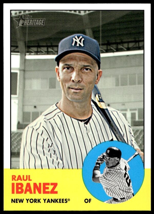 2012 Topps Heritage High Number Raul Ibanez #H631 (Front)