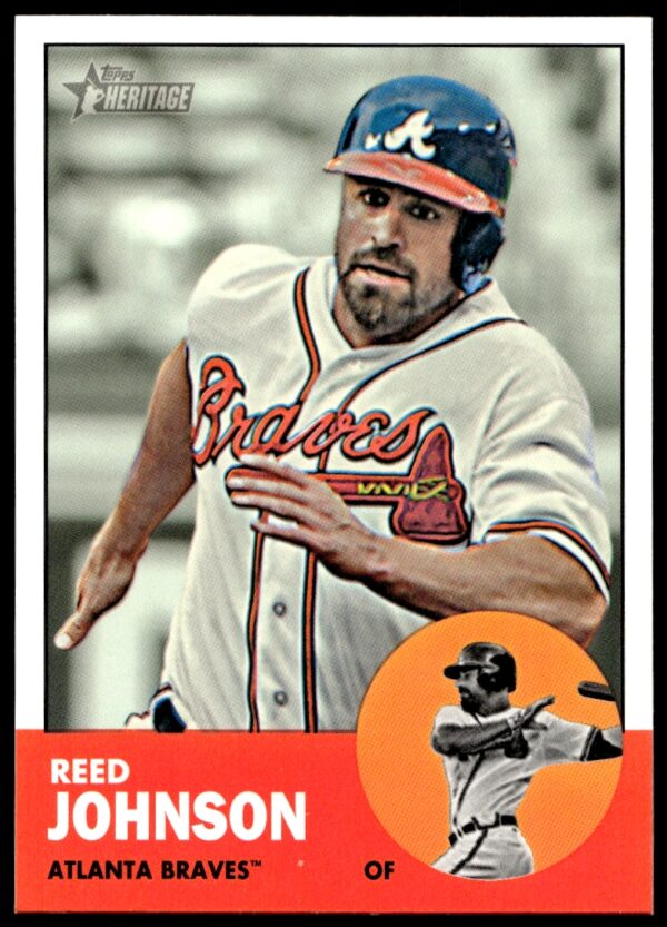 2012 Topps Heritage High Number Reed Johnson #H622 (Front)