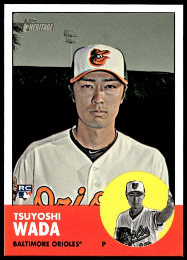 2012 Topps Heritage High Number Tsuyoshi Wada #H577 (Front)