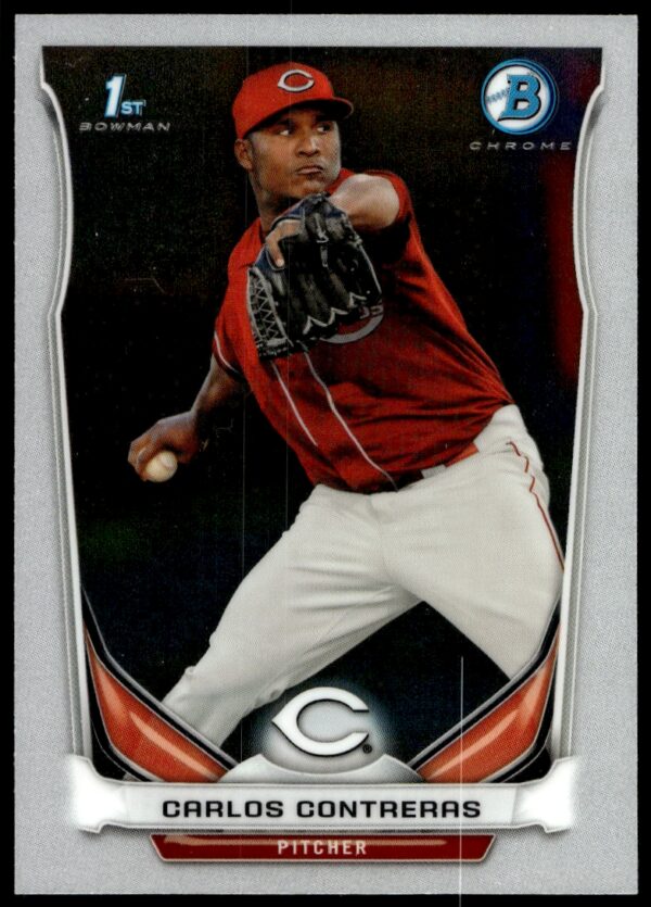 2014 Bowman Chrome Carlos Contreras Prospects #BCP65 (Front)