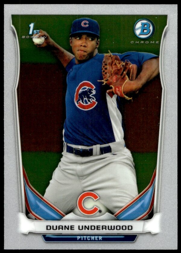 2014 Bowman Chrome Duane Underwood Prospects #BCP64 (Front)