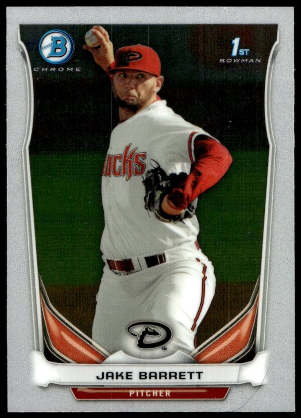 2014 Bowman Chrome Jake Barrett Prospects #BCP11 (Front)