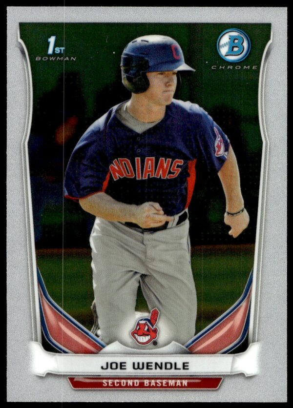 2014 Bowman Chrome Joe Wendle Prospects #BCP110 (Front)