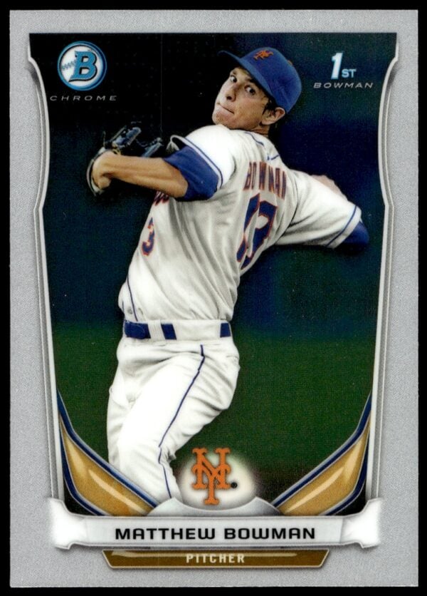 2014 Bowman Chrome Matthew Bowman Prospects #BCP72 (Front)