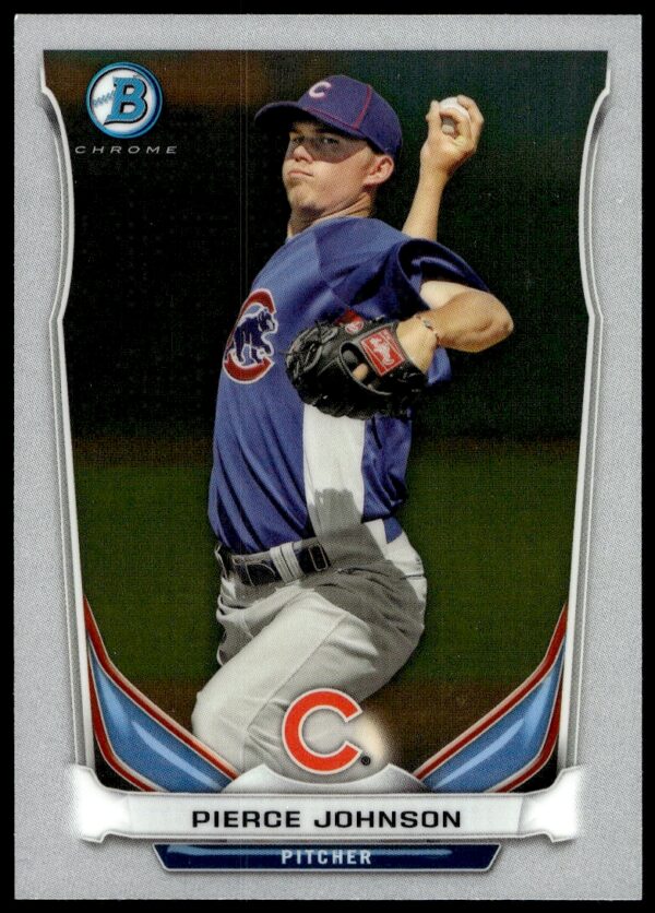 2014 Bowman Chrome Pierce Johnson Prospects #BCP24 (Front)