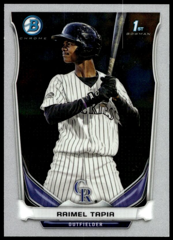 2014 Bowman Chrome Raimel Tapia Prospects #BCP27 (Front)