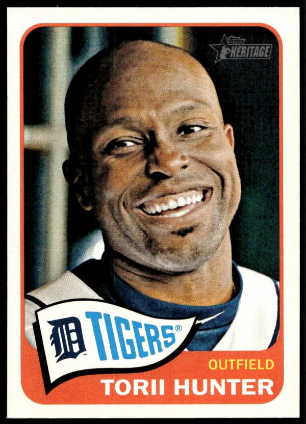 2014 Topps Heritage Torii Hunter #141 (Front)