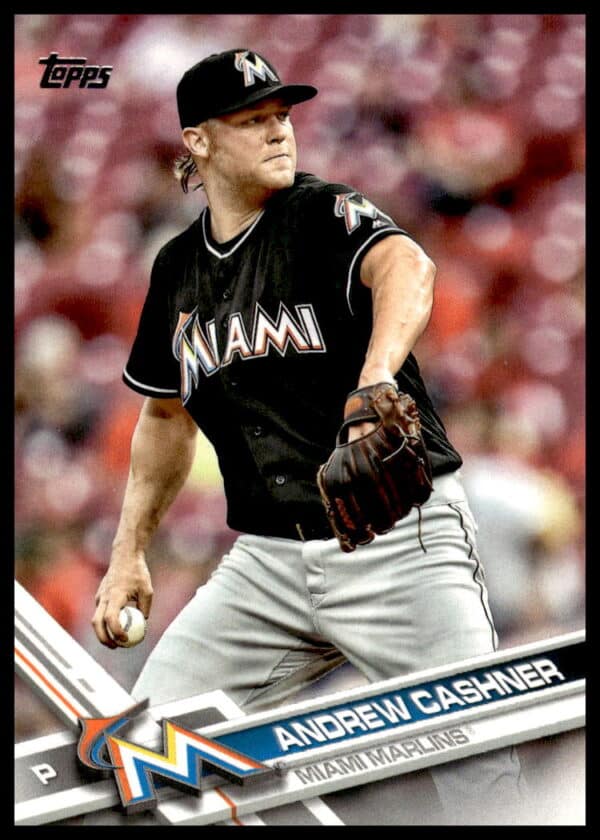 2017 Topps Series 1 Andrew Cashner #186 (Front)