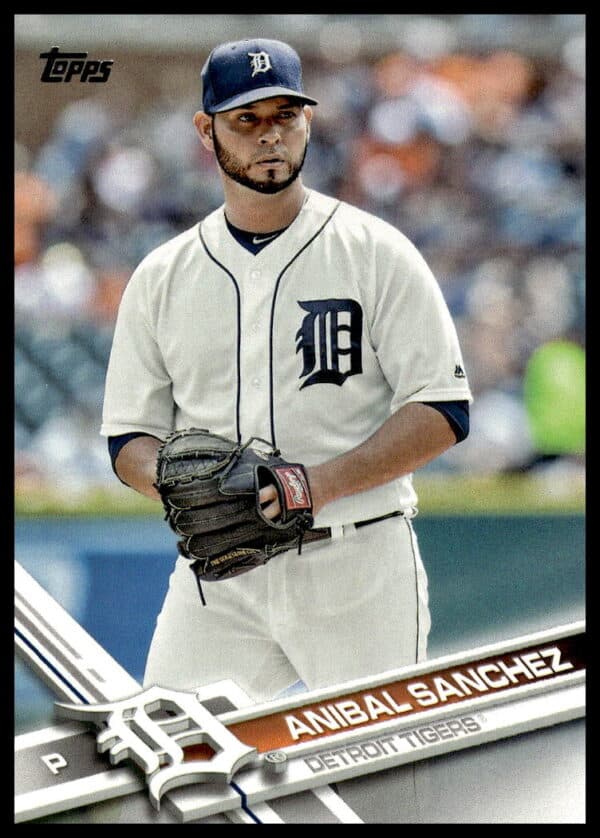 2017 Topps Series 1 Anibal Sanchez #83 (Front)