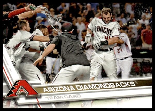 2017 Topps Series 1 Arizona Diamondbacks #320 (Front)