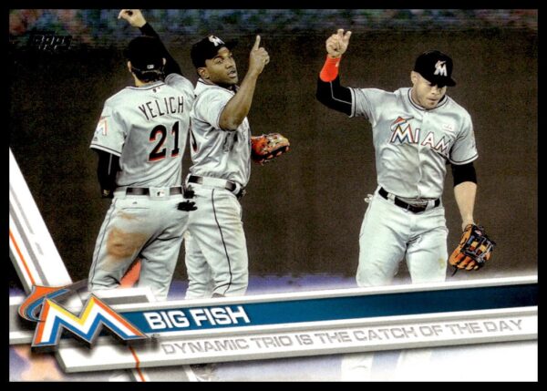 2017 Topps Series 1 Big Fish #276 (Front)