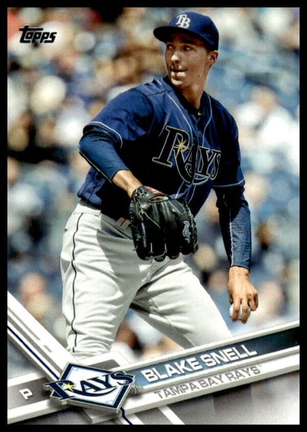 2017 Topps Series 1 Blake Snell #190 (Front)