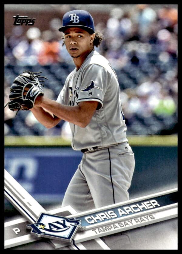 2017 Topps Series 1 Chris Archer #326 (Front)