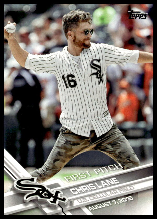 2017 Topps Series 1 Chris Lane First Pitch #FP-12 (Front)