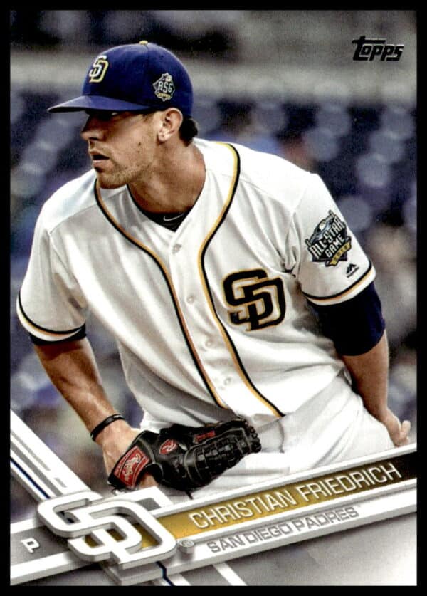 2017 Topps Series 1 Christian Friedrich #24 (Front)