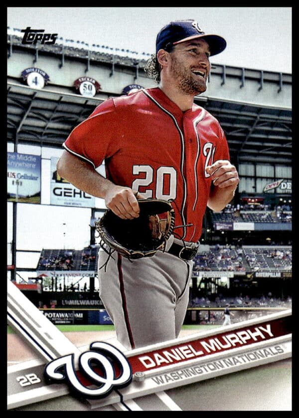 2017 Topps Series 1 Daniel Murphy #103 (Front)