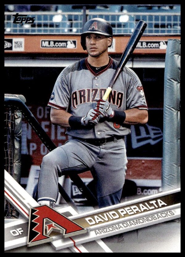 2017 Topps Series 1 David Peralta #26 (Front)