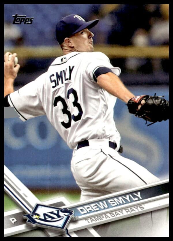 2017 Topps Series 1 Drew Smyly #334 (Front)