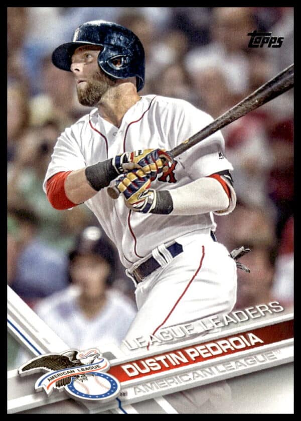 2017 Topps Series 1 Dustin Pedroia #321 (Front)