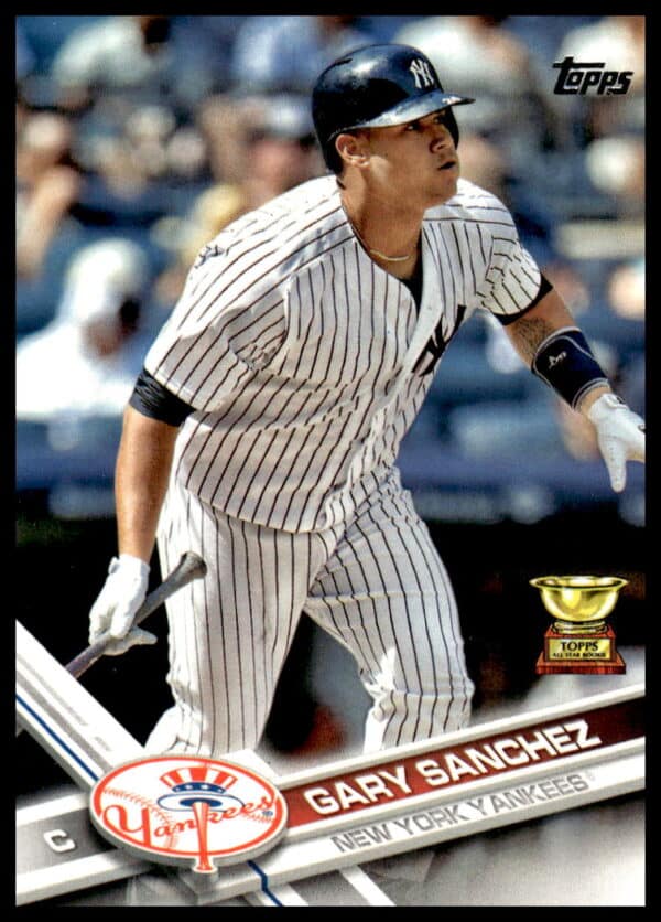 2017 Topps Series 1 Gary Sanchez #7 (Front)