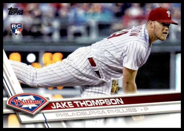 2017 Topps Series 1 Jake Thompson #344 (Front)