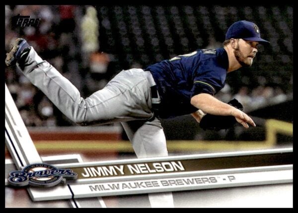 2017 Topps Series 1 Jimmy Nelson #193 (Front)