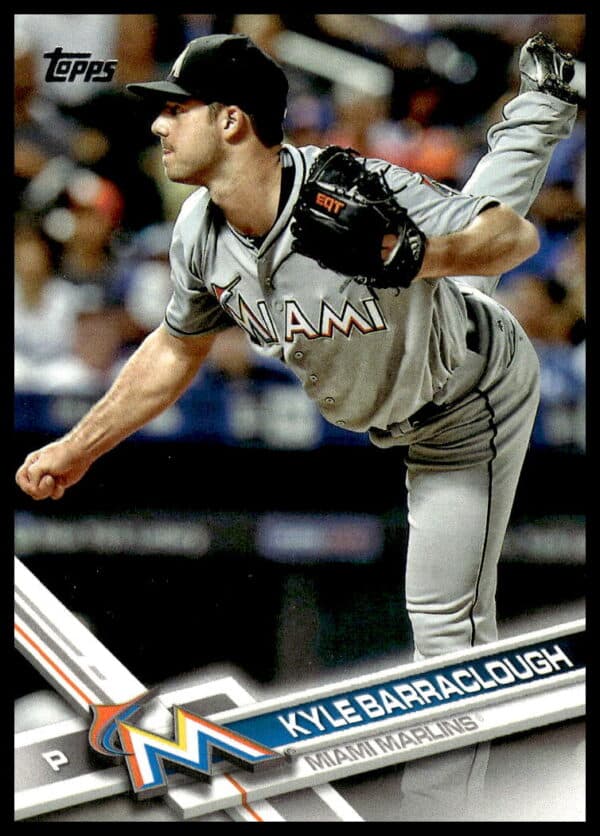 2017 Topps Series 1 Kyle Barraclough #94 (Front)