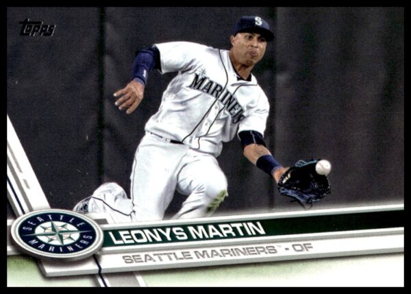 2017 Topps Series 1 Leonys Martin #279 (Front)