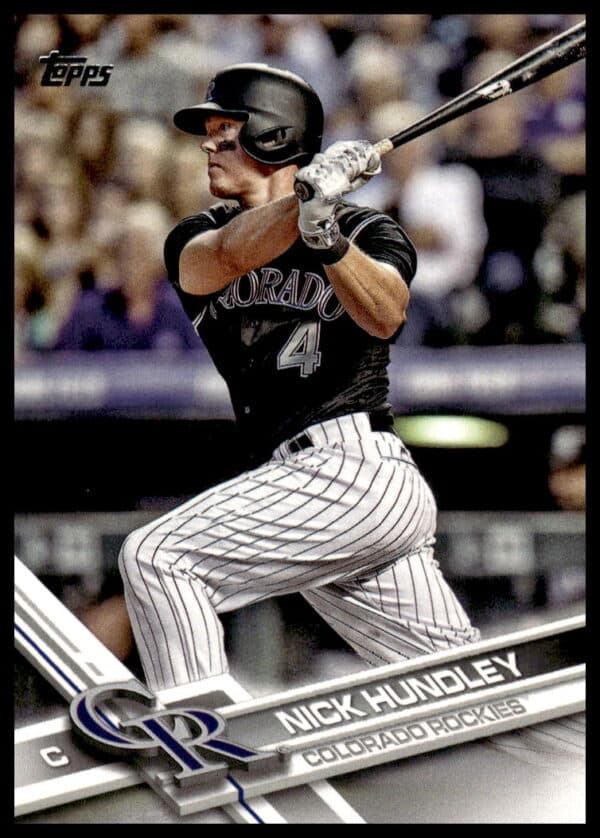 2017 Topps Series 1 Nick Hundley #108 (Front)