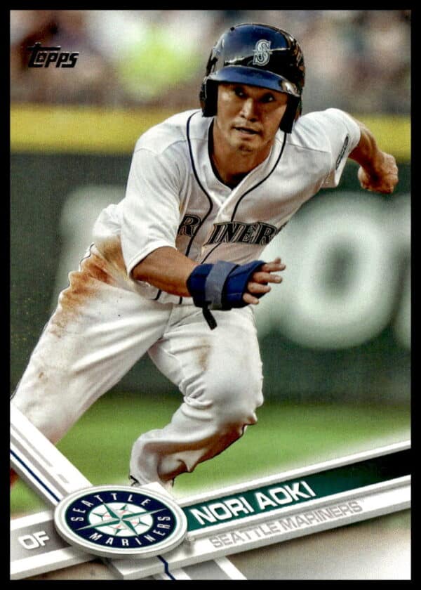 2017 Topps Series 1 Nori Aoki #153 (Front)