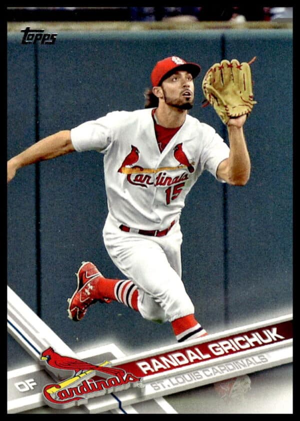 2017 Topps Series 1 Randal Grichuk #132 (Front)