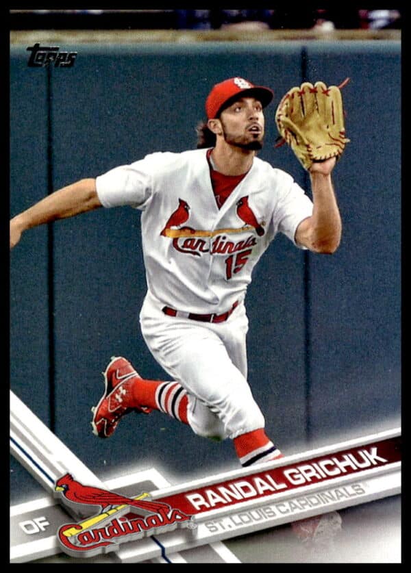 2017 Topps Series 1 Randal Grichuk #24 (Front)