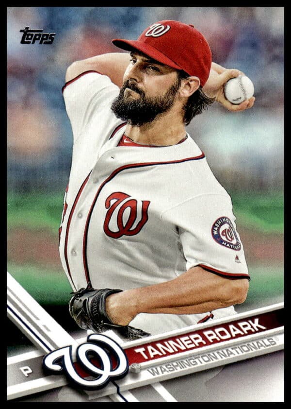 2017 Topps Series 1 Tanner Roark #212 (Front)