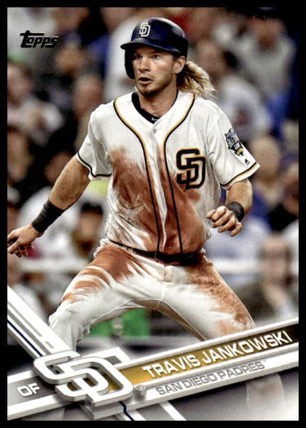 2017 Topps Series 1 Travis Jankowski #164 (Front)