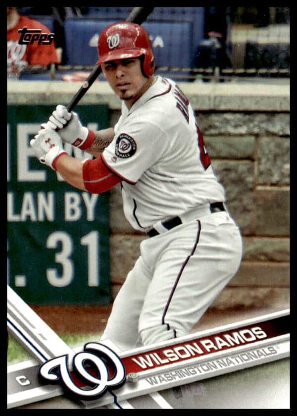 2017 Topps Series 1 Wilson Ramos #191 (Front)