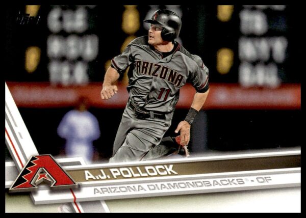 2017 Topps Series 2 A.J. Pollock #617 (Front)