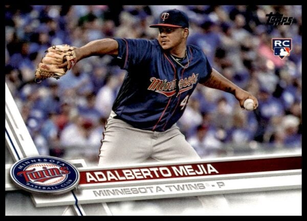 2017 Topps Series 2 Adalberto Mejia #609 (Front)