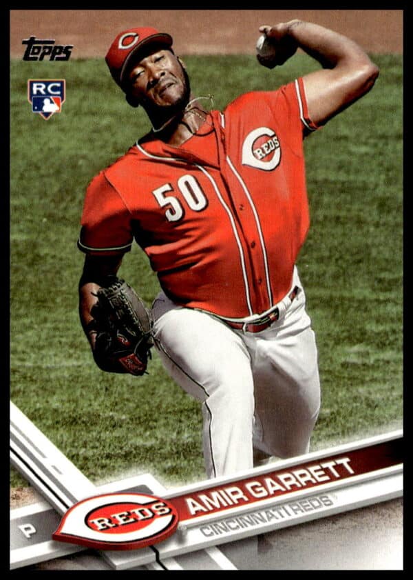 2017 Topps Series 2 Amir Garrett #539 (Front)