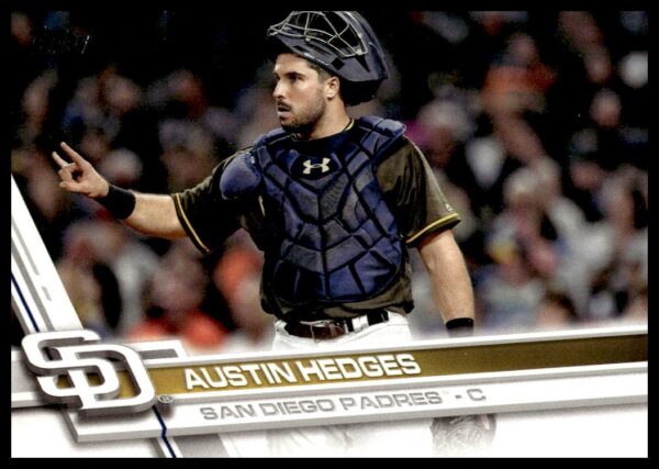 2017 Topps Series 2 Austin Hedges #504 (Front)