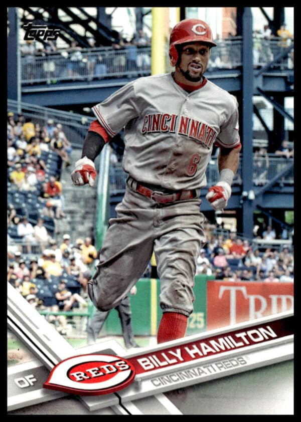 2017 Topps Series 2 Billy Hamilton #540 (Front)