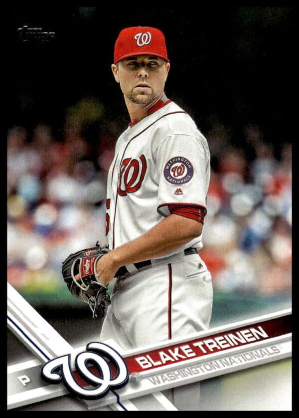 2017 Topps Series 2 Blake Treinen #398 (Front)