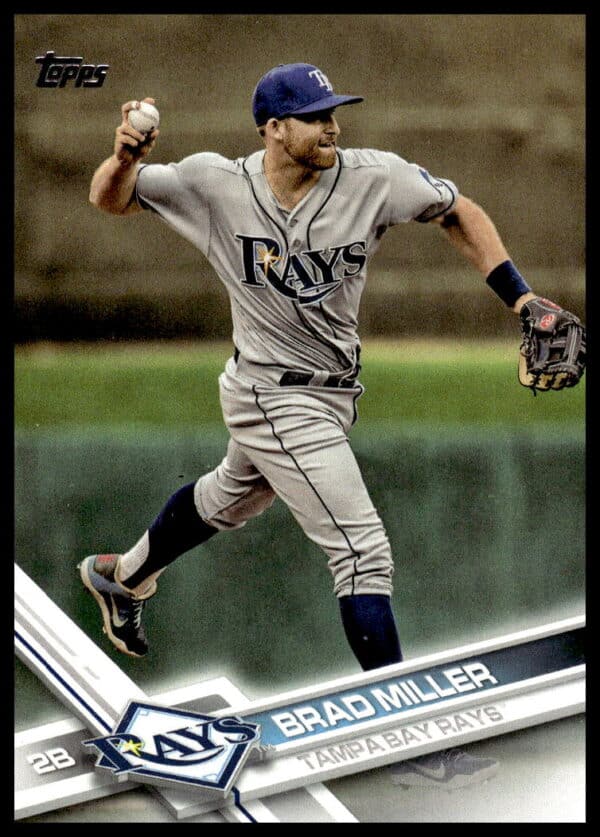 2017 Topps Series 2 Brad Miller #356 (Front)