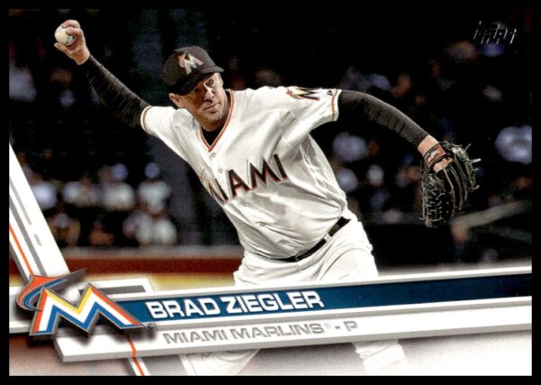 2017 Topps Series 2 Brad Ziegler #538 (Front)