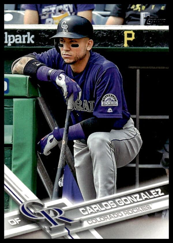 2017 Topps Series 2 Carlos Gonzalez #425 (Front)