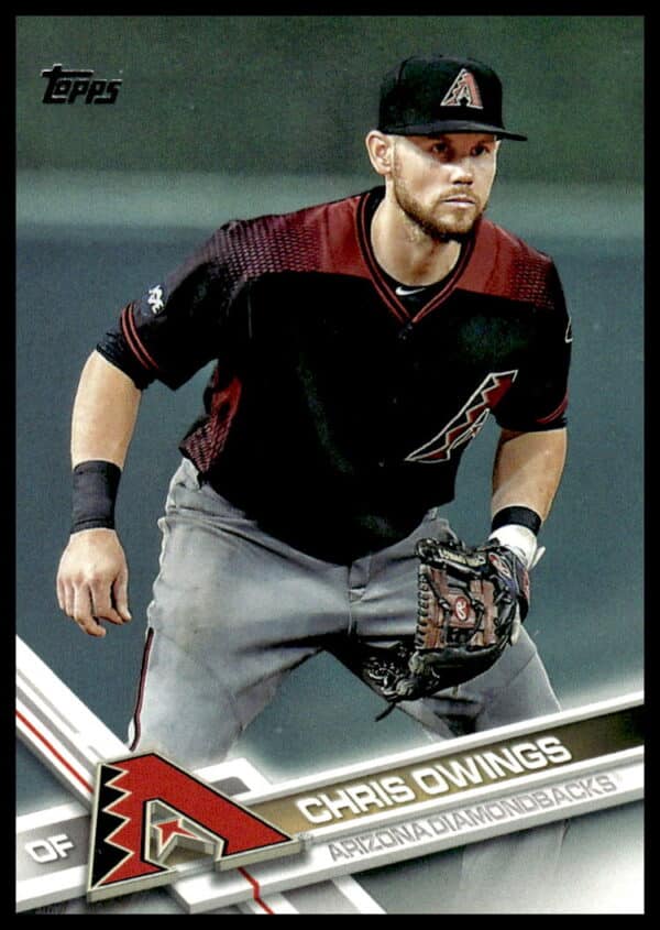 2017 Topps Series 2 Chris Owings #575 (Front)