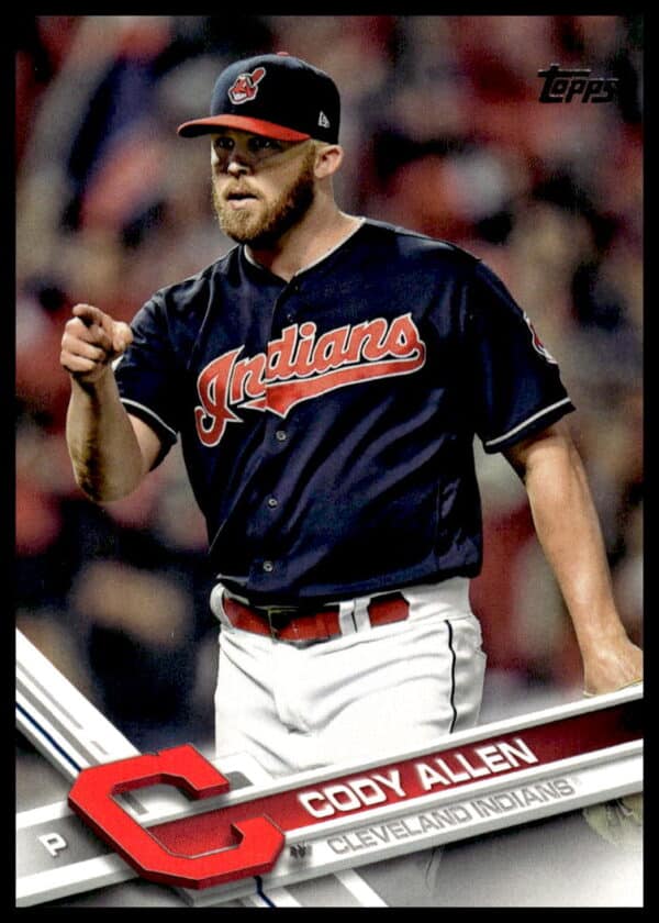 2017 Topps Series 2 Cody Allen #436 (Front)