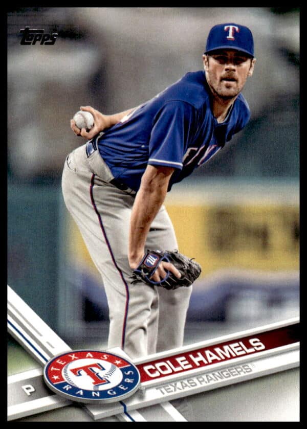 2017 Topps Series 2 Cole Hamels #640 (Front)