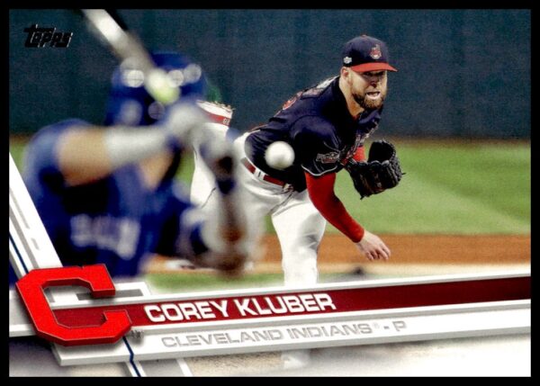 2017 Topps Series 2 Corey Kluber #669 (Front)