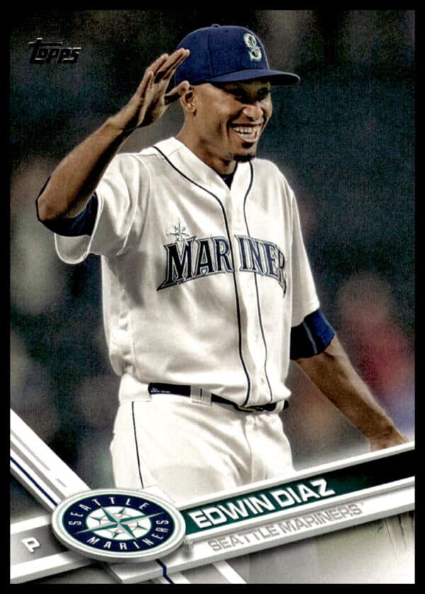 2017 Topps Series 2 Edwin Diaz #522 (Front)