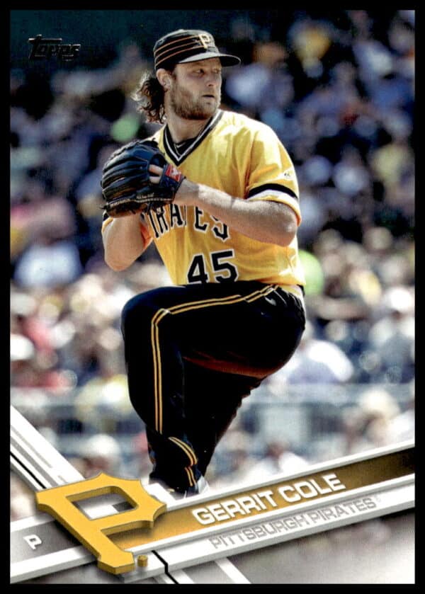 2017 Topps Series 2 Gerrit Cole #587 (Front)